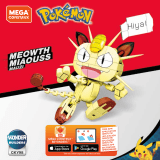 Mattel Mega Construx Pokémon Meowth Building Instructions