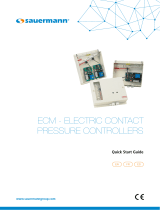 sauermann ECM Electric Contact Pressure Controllers Mode d'emploi