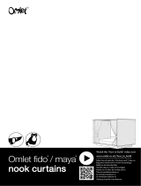 Omlet Maya Nook curtains Manuel utilisateur