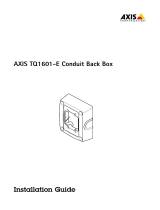 Axis TQ1601-E Guide d'installation
