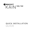 ROCCAT Kain 100 Guide d'installation