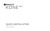 ROCCAT ROC-11-820-WE Guide d'installation