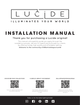 Lucide LEANNE Pendant Wall Light 65 cm Manuel utilisateur