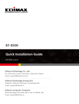 Edimax BT-8500 Guide d'installation