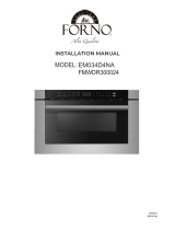 Forno EM034D4NA Guide d'installation