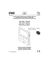 urmet 1760 Guide d'installation