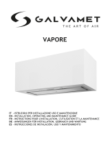 Galvamet Vapore 60-A INOX Built-in Hood Guide d'installation