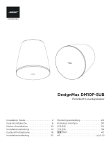 Bose DesignMax DM10P-SUB Guide d'installation