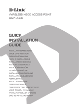 D-Link DAP-2020 Wireless N300 Access Point Guide d'installation