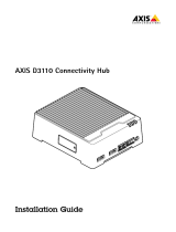 Axis D3110 Guide d'installation