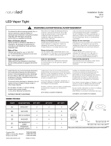 NaturaLED 9281 LED Vapor Tight Guide d'installation