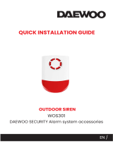 Daewoo WOS301 Guide d'installation