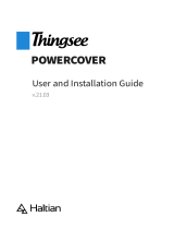 Thingsee Powercover Guide d'installation