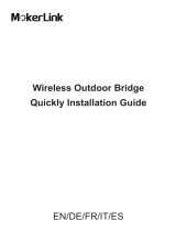 MokerLink 28 Port Gigabit Managed Wireless Outdoor Bridge Guide d'installation