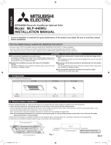 Mitsubishi Electric MLP-448WU Guide d'installation