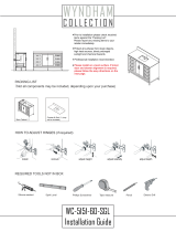 Wyndham Collection WC-5151-60-SGL Guide d'installation