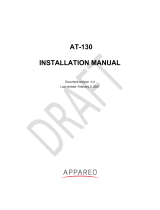 Appareo AT-130 Cellular Asset Tracker Guide d'installation