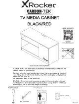 XRocker TV Media Cabinet Manuel utilisateur