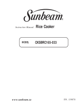 Sunbeam CKSBRC165-033 Manuel utilisateur