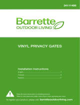 Barrette Outdoor Living 73025132 Manuel utilisateur