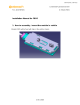 Continental FBD5 Manuel utilisateur