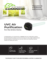 Luminor UVC Ultraviolet Air Purification Manuel utilisateur