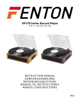 Fenton RP170 Series Manuel utilisateur
