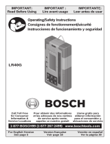 Bosch LR40G Manuel utilisateur