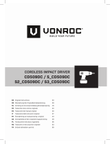 Vonroc CD509DC Manuel utilisateur