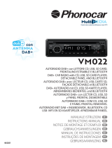 Phonocar VM022 Manuel utilisateur