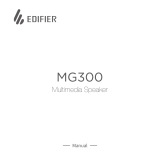 EDIFIER MG300 Manuel utilisateur