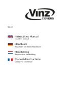 VINZ Motorcycle Cover Manuel utilisateur