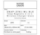 Native Union SN2IN101 Manuel utilisateur