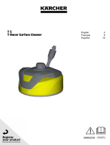 Kärcher T 5 T-Racer Surface Cleaner Manuel utilisateur