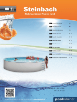Steinbach Steel wall pool Nuovo round Manuel utilisateur
