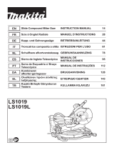 Makita LS1019 Slide Compound Miter Saw Manuel utilisateur