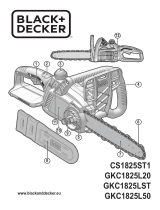 BLACK DECKER GKC1825L50-QW Manuel utilisateur