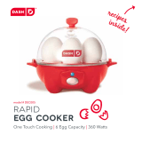 Dash Rapid Egg Cooker Manuel utilisateur