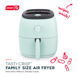 DASH D DASH-D DFAF755 Tasti-Crisp Family Size Air Fryer Manuel utilisateur