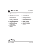 EINHELL GC-RM 500 Manuel utilisateur