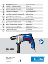 Güde SBM 850 E Manuel utilisateur