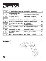 Makita DF001D Manuel utilisateur