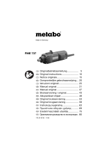 Metabo 600737000 Manuel utilisateur