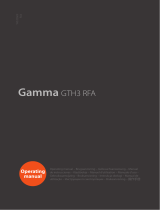 Gamma GTH3 RFA Manuel utilisateur