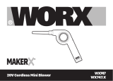 Worx WX747 Series Manuel utilisateur