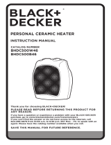 BLACK DECKER BHDC500W46 Manuel utilisateur