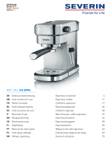 SEVERIN KA 5994 Espresso Machine Manuel utilisateur