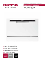 Inventum VVW5520 Freestanding dishwasher Manuel utilisateur