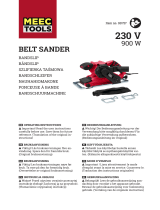 Meec tools 230V 900W Belt Sander Manuel utilisateur