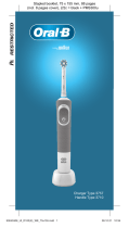 Oral-B Oral-B 3757 Vitality Rechargeable Toothbrush Manuel utilisateur